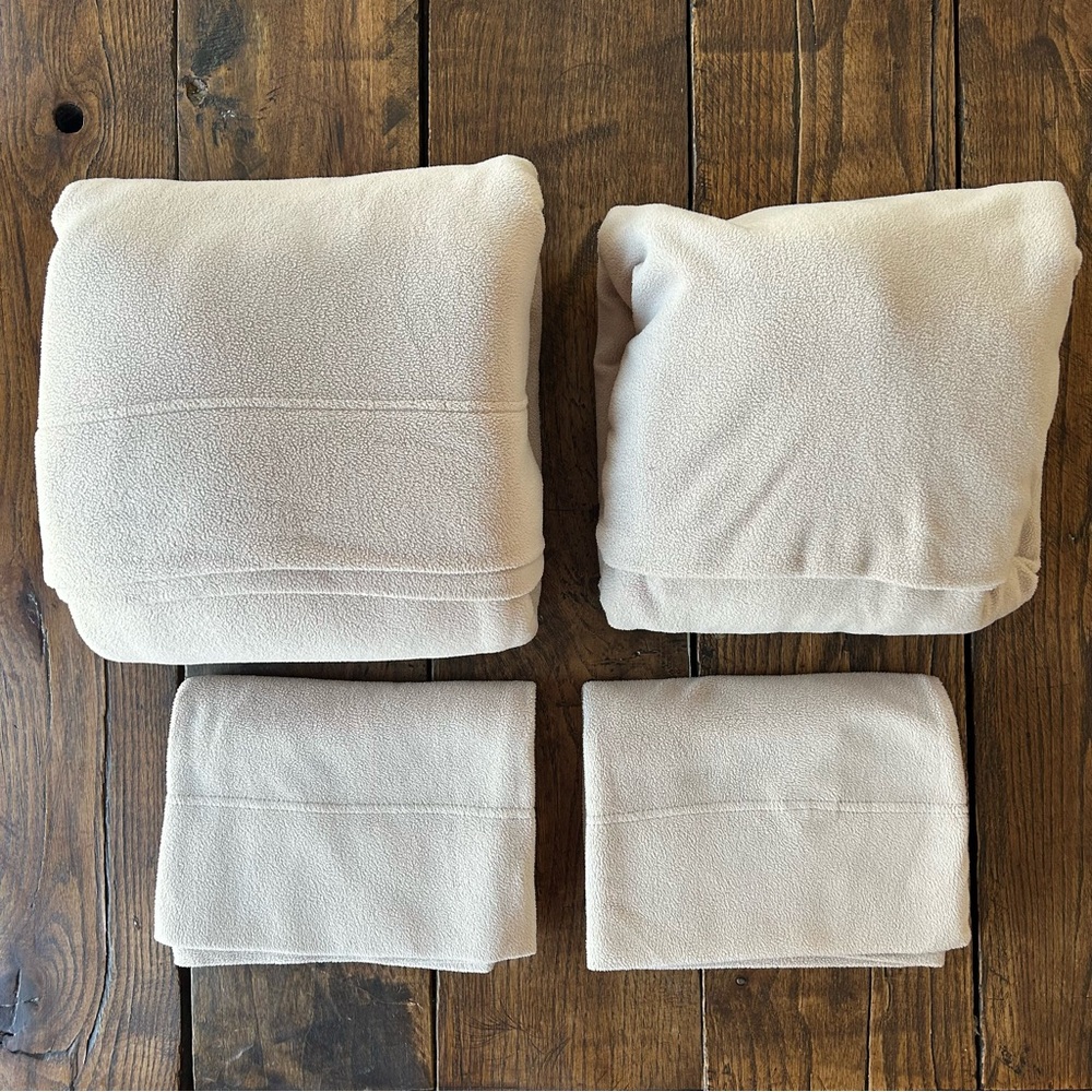 TWIN 4-piece Fleece Sheet Set Berkshire Bedding